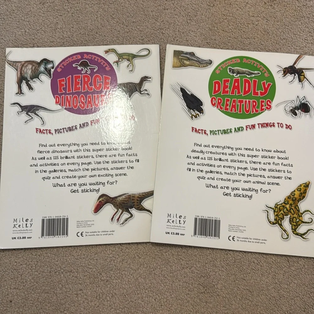 Kids Sticker Activity Books - Picture 2 of 6